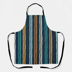 Tablier Motif de lignes verticales abstraites