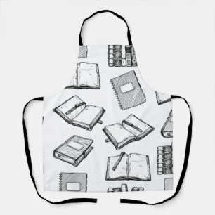 Tablier Motif de livre