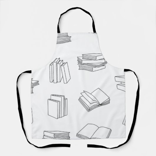 Tablier Motif de livre (Recto)