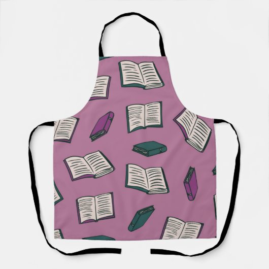 Tablier Motif de livre (Recto)