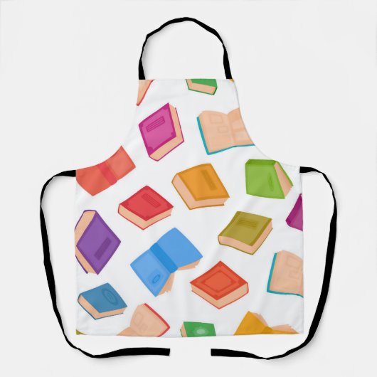 Tablier Motif de livre (Recto)