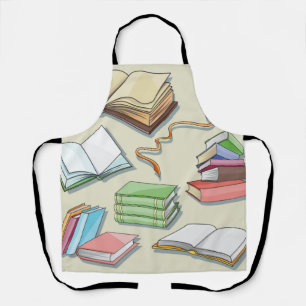 Tablier Motif de livre