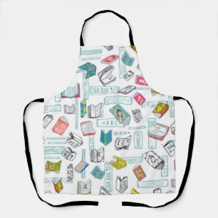 Tablier Motif de livre