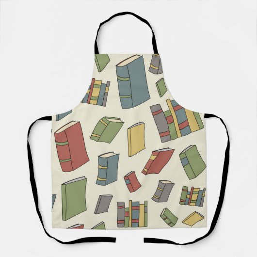 Tablier Motif de livre (Recto)