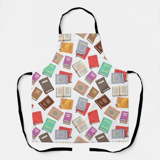 Tablier Motif de livre (Recto)