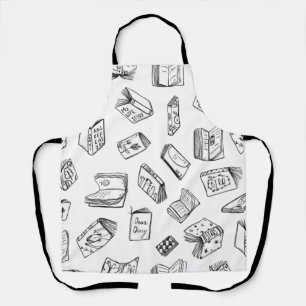 Tablier Motif de livre