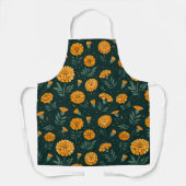 Tablier Motif de Marigolds (Recto)
