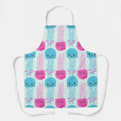 Tablier Motif de méduses, Mignonne méduse, Sea Animaux (Recto)