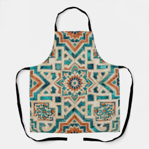 Tablier Motif de mosaïque marocaine
