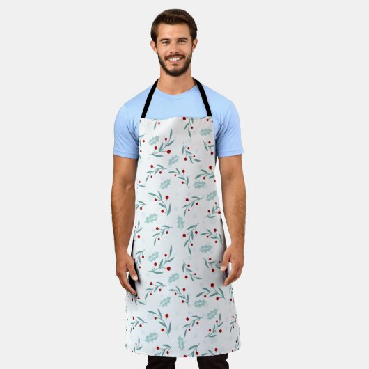 Tablier Motif de Noël 112 (Porté)