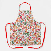 Tablier Motif de Noël Festif Imprimer (Recto)