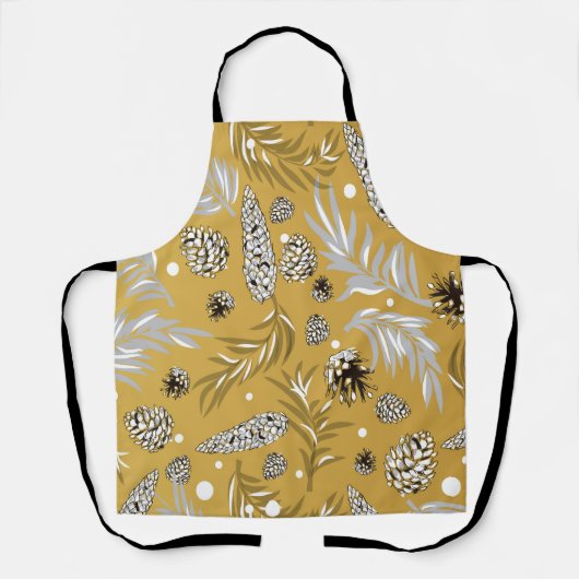 Tablier Motif de Noël, Pine Snow 6 (Recto)