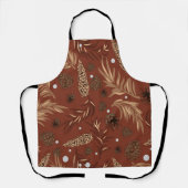 Tablier Motif de Noël, Pine Snow 8 (Recto)