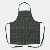Tablier Motif de Noël Trombone Fêtes (Recto)