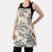 Tablier Motif de Noël vintage Woodland (16) (Insitu)