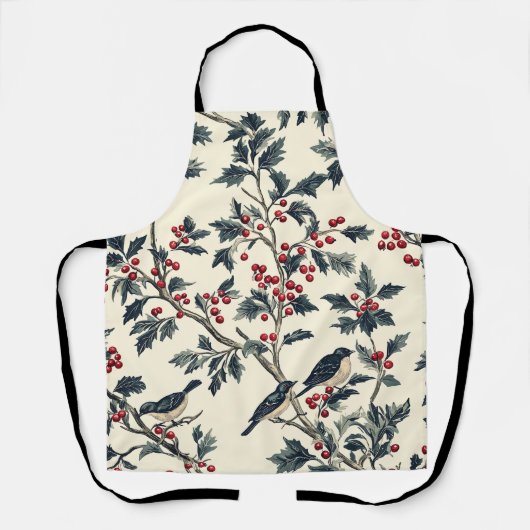 Tablier Motif de Noël vintage Woodland (18) (Recto)