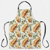 Tablier Motif de pain et d'herbes (Recto)