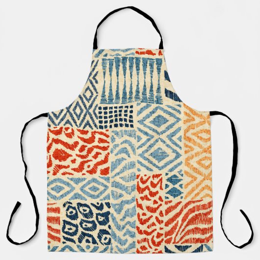 Tablier Motif de patchwork sans couture. Une collection de (Recto)