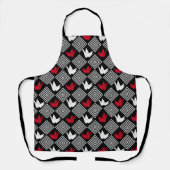 Tablier Motif de Peace Orizuru (Recto)