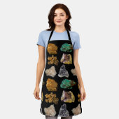 Tablier Motif de photographie de Rockhound Minerals (Porté)