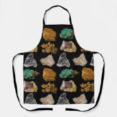 Tablier Motif de photographie de Rockhound Minerals (Recto)