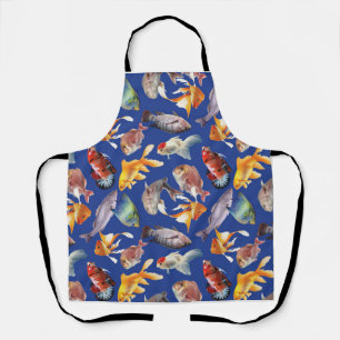 Tablier Motif de poissons tropicaux