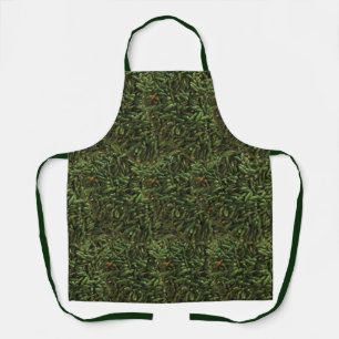 Tablier Motif de poivre chili vert