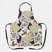 Tablier Motif de pont de la carte de bande de cacahuètes (Recto)