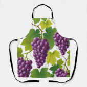 Tablier Motif de raisins (Recto)