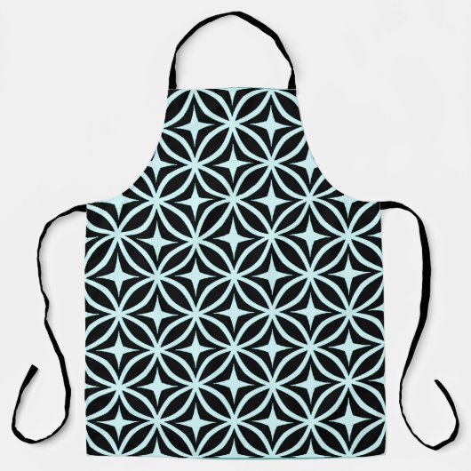 Tablier Motif de répétition Ogee et Star (Recto)