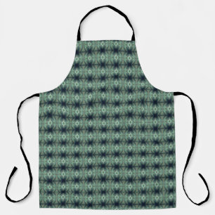 Tablier Motif de saumure vert