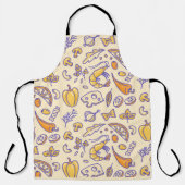 Tablier Motif De Sueur Et Légumes (Recto)