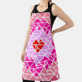 Tablier Motif de Tangram cardiaque (Insitu)