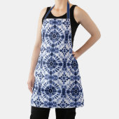 Tablier Motif de teinture bleu foncé (Insitu)