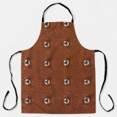 Tablier motif de texture cuir (Recto)