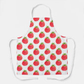 Tablier Motif de tomate aquarelle (Recto)