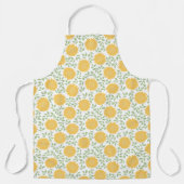 Tablier Motif de tournesol rustique (Recto)