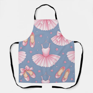 Tablier Motif de tutu de ballet rose