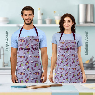 Tablier Motif de vin rouge Apron