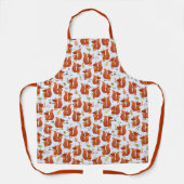 Tablier Motif d'écureuil amusant (Recto)