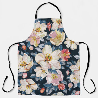 Tablier Motif d'élégance d'Apple en floraison