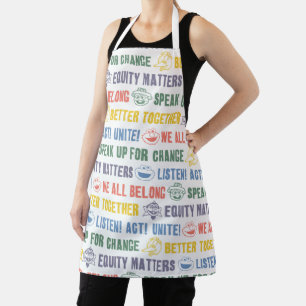 Tablier Motif des expressions inspirantes
