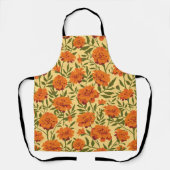 Tablier Motif des fleurs de Marigold (Recto)