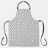 Tablier Motif des lames gothiques (Recto)