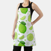 Tablier Motif des tranches de chaux et de chaux (Insitu)