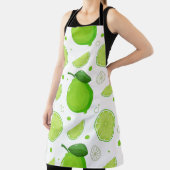 Tablier Motif des tranches de chaux et de chaux (Insitu)