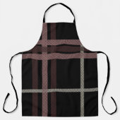 Tablier Motif détail Tartan (Recto)