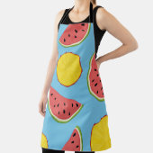 Tablier Motif d'été avec ananas et pastèque, ba (Insitu)