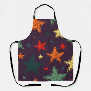 Tablier Motif d'étoiles