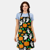 Tablier Motif d'Halloween (Porté)